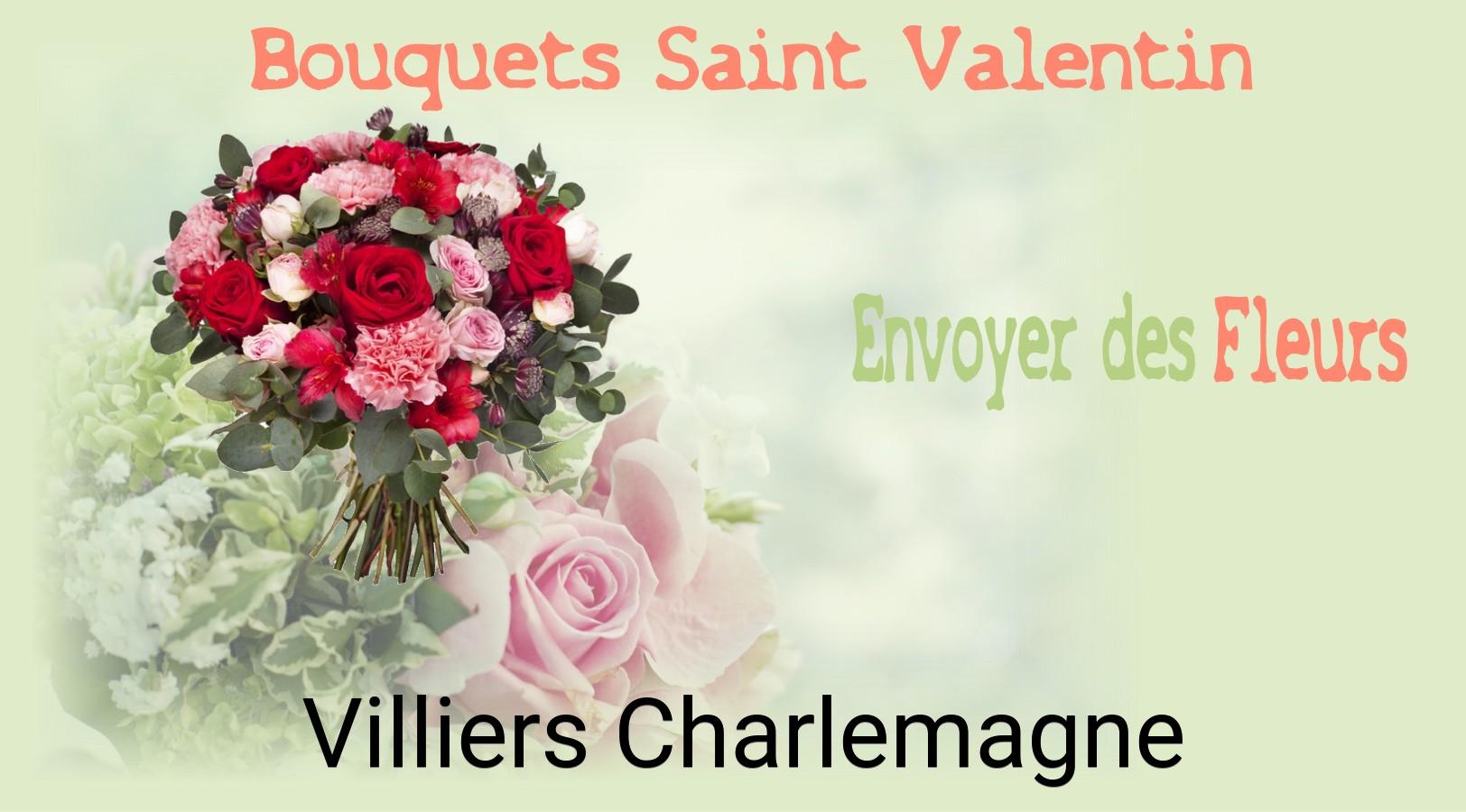 Roses de Saint-Valentin livrées à Villiers-Charlemagne